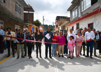 Obra entregada, compromiso cumplido con las familias de Pátzcuaro: Julio Arreola