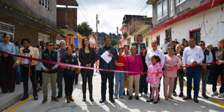 Obra entregada, compromiso cumplido con las familias de Pátzcuaro: Julio Arreola