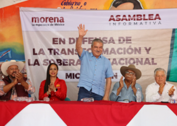 Despliega Raúl Morón estructura política con 800 asambleas simultáneas en Michoacán