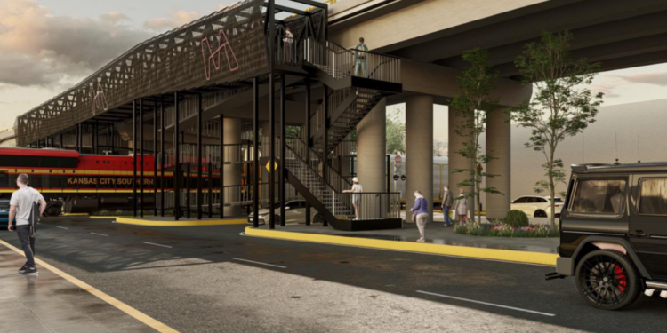 Puente peatonal de Tres Puentes garantizará cruce seguro sobre las vías del tren