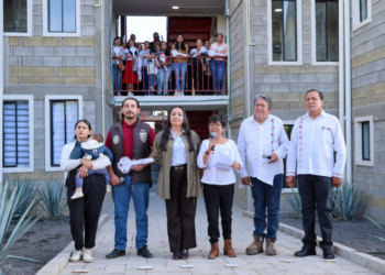 Entregan 48 hogares del Programa Vivienda para el Bienestar en Vista Hermosa