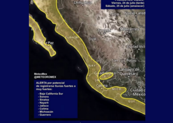 ALERTA METEOROLÓGICA: En las próximas horas se pronostican tormentas muy fuertes debido a la circulación de sistemas ciclónicos.