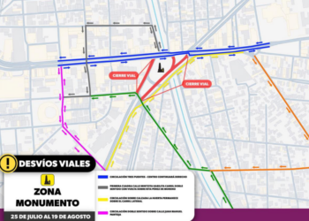 Conoce los ajustes viales en la zona del Obelisco por obras del teleférico y Morebús