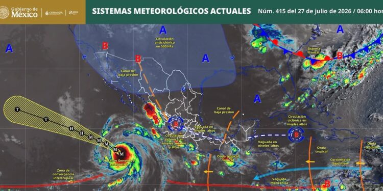 Lluvias intensas y onda de calor: así estará el tiempo este lunes