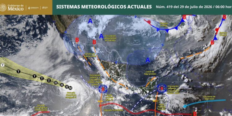 Lluvias muy fuertes y calor extremo: así estará el tiempo este miércoles