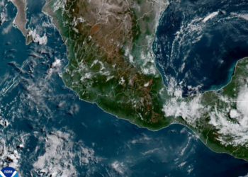 Viernes, continuando las lluvias y tormentas dispersas; se mantiene el calor en el país.