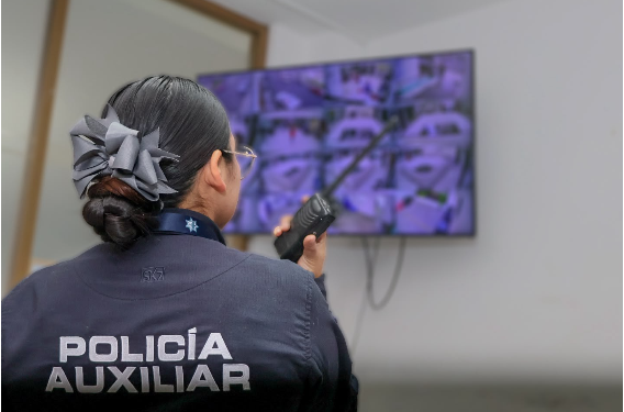 Crecimiento en servicios de la Policía Auxiliar genera empleos fijos con justicia laboral
