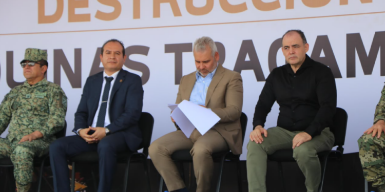 Destrucción de 721 máquinas tragamonedas fortalece combate a la ilegalidad: Baltazar Gaona