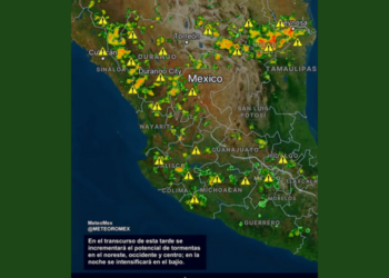 ALERTA | En las próximas horas se activará el desarrollo de núcleos de tormenta en diversas regiones del país.
