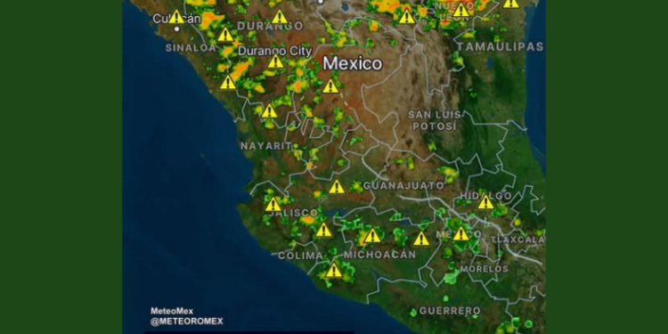 ALERTA | En las próximas horas se activará el desarrollo de núcleos de tormenta en diversas regiones del país.