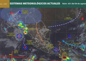 Buenos días.  Lluvias muy fuertes y calor extremo: así estará el tiempo este martes