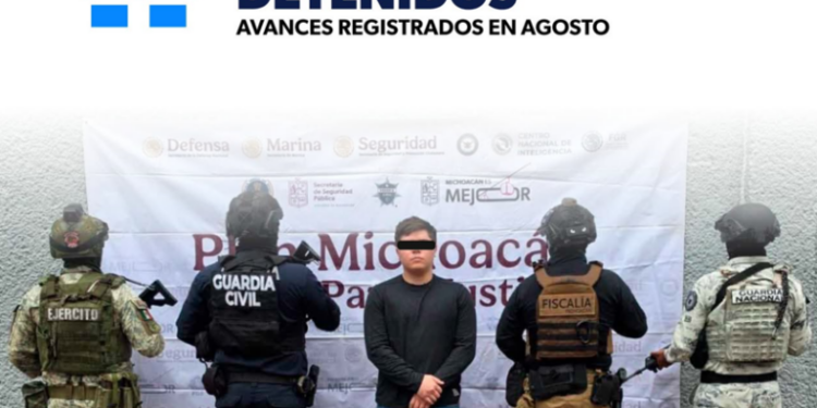 Golpe a la extorsión en la región aguacatera: caen dos presuntos extorsionadores