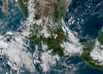 Martes, dominando con mayor intensidad las lluvias en la Sierra Madre Occidental.