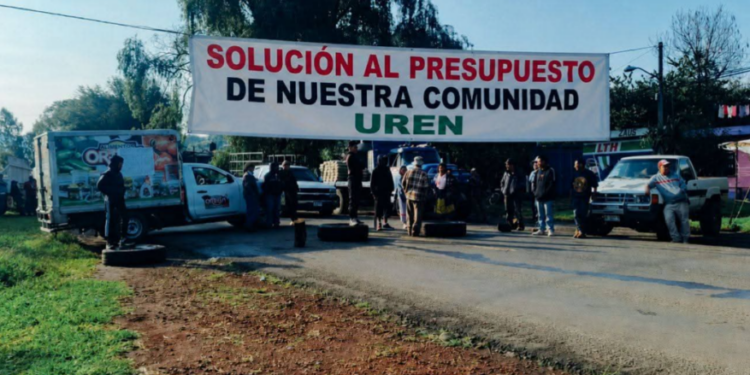 La comunidad de Uren en pie de lucha por su presupuesto y exigiendo respeto a su libre autodeterminación 