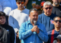 Julio Arreola reconoce labor de bomberos durante el Reto Estribo 2026