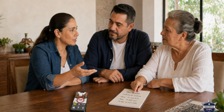 Conversa con tus seres queridos sobre cómo actuar ante una posible extorsión