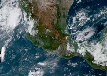 Martes, intensificándose las lluvias en la región sureste; el calor continuará en el país.