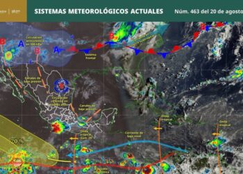 Buenos días. Lluvias intensas y muy fuertes marcarán el tiempo este jueves