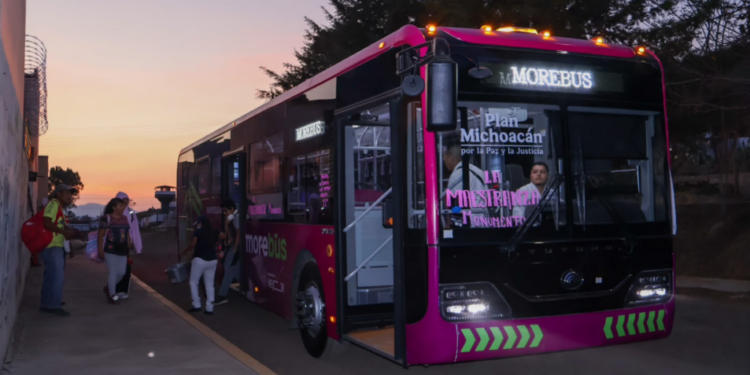 De Cuto de la Esperanza al Obelisco en 30 minutos; el Morebús cambiará la forma en que se viaja en Morelia