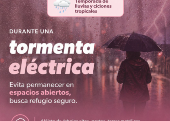 Segob llama a reforzar medidas de prevención ante lluvias