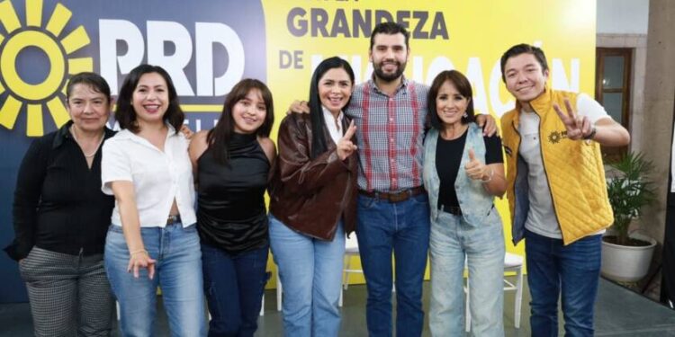 Lucila Martínez fortalece al PRD Morelia con encuentro de liderazgos rumbo a la grandeza de Michoacán, con Octavio Ocampo y Araceli Saucedo