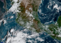 Sábado, con lluvias fuertes en el transcurso de la tarde y noche por sistemas tropicales; continuará el calor.