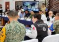 Reunión interinstitucional de los tres órdenes de gobierno ante el huracán “Polo”, categoría 5
