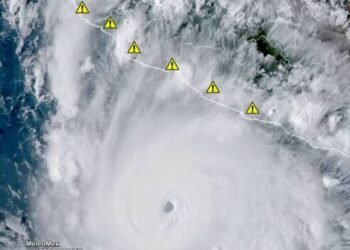 IMPORTANTE: En las próximas horas se intensificarán los efectos del huracán Polo sobre Jalisco, Colima, Michoacán y Guerrero.