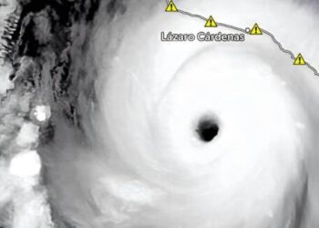 #AvisoEspecial | En las próximas horas se pronostican rachas de viento y oleaje peligroso en Jalisco, Colima y Michoacán debido al huracán Polo.