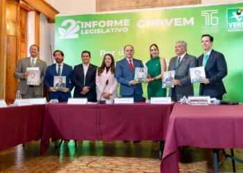 Reconoce Baltazar Gaona trabajo legislativo del Grupo Parlamentario del Partido Verde
