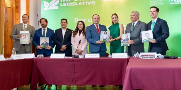Reconoce Baltazar Gaona trabajo legislativo del Grupo Parlamentario del Partido Verde