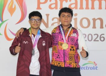 Michoacán gana 17 medallas en primer día de paranatación de la Paralimpiada Nacional 2026