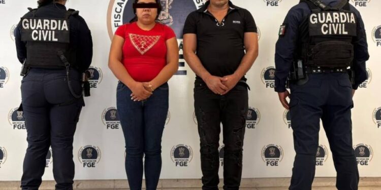 SSP detiene en Morelia a 5 personas por extorsión y venta de droga