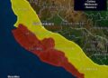 ALERTA | Rachel representa una amenaza para Jalisco, Colima y Michoacán; se pronostican lluvias intensas e inundaciones.