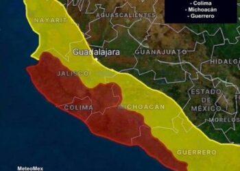 ALERTA | Rachel representa una amenaza para Jalisco, Colima y Michoacán; se pronostican lluvias intensas e inundaciones.