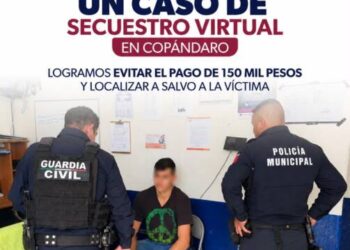 SSP localiza sano y salvo a joven víctima de secuestro virtual; evitó pago de 150 mil pesos