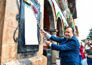 Julio Arreola da inicio a las Fiestas Patrias 2026 en Pátzcuaro