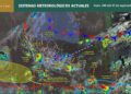Lluvias intensas en cuatro estados y muy fuertes en diversas regiones del país