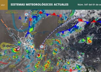 ¡Buenos días! entérate de los sistemas meteorológicos que estarán presentes este jueves en el país y toma precauciones ante sus efectos.