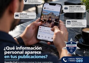 ¿Qué dicen tus redes de ti? Guardia Civil emite recomendaciones para no ser víctima de extorsión