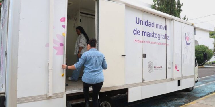 SSM llevará unidades móviles de mastografía a 10 municipios de Michoacán