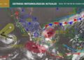¡Buenos días! Te compartimos los sistemas meteorológicos que estarán presentes este martes en territorio nacional: