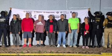 ¡Golpe a la delincuencia en Copándaro! Detienen a siete por despojo y extorsión agravados