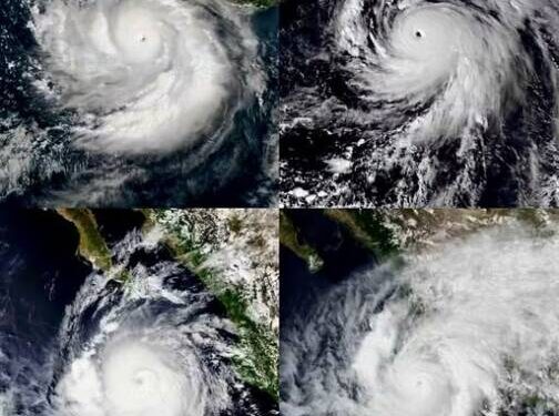 Damas y caballeros, oficialmente estamos ante una de las temporadas de ciclones tropicales más activas jamás registradas en el Pacífico Nororiental.