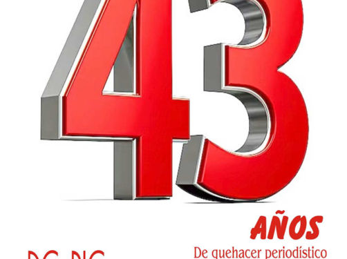 43 años de quehacer periodístico: de pie y contando