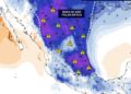 IMPORTANTE | En las próximas horas, una masa de aire polar-ártica ingresará rápidamente a México.
