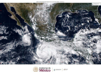 Llama Gobierno de México a extremar medidas de prevención ante los efectos del huracán Trudy y el frente frío número 2