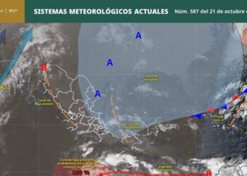 ¡Buenos días! De acuerdo con información de @conagua_clima, te compartimos los sistemas meteorológicos que estarán presentes este miércoles en territorio nacional:
