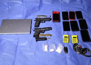 Guardia Civil detiene a 5 personas con armas de fuego y droga en Cuitzeo