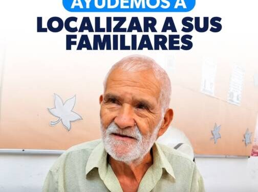 Guardia Civil busca a familiares de adulto mayor localizado en Morelia